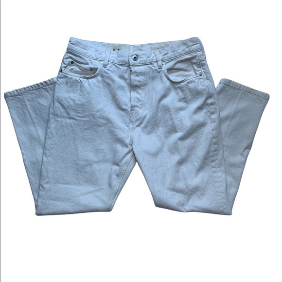 All Saints “Ridge” Jeans in Off-White - Picture 2 of 6